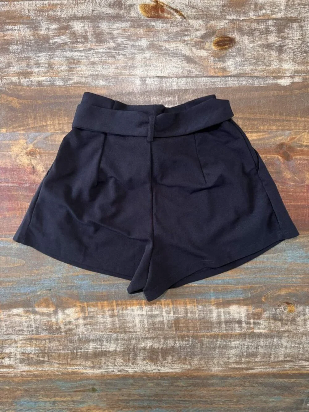SHEIN Tie Belt Shorts Size S